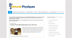 Desktop Screenshot of naturalphysiques.com
